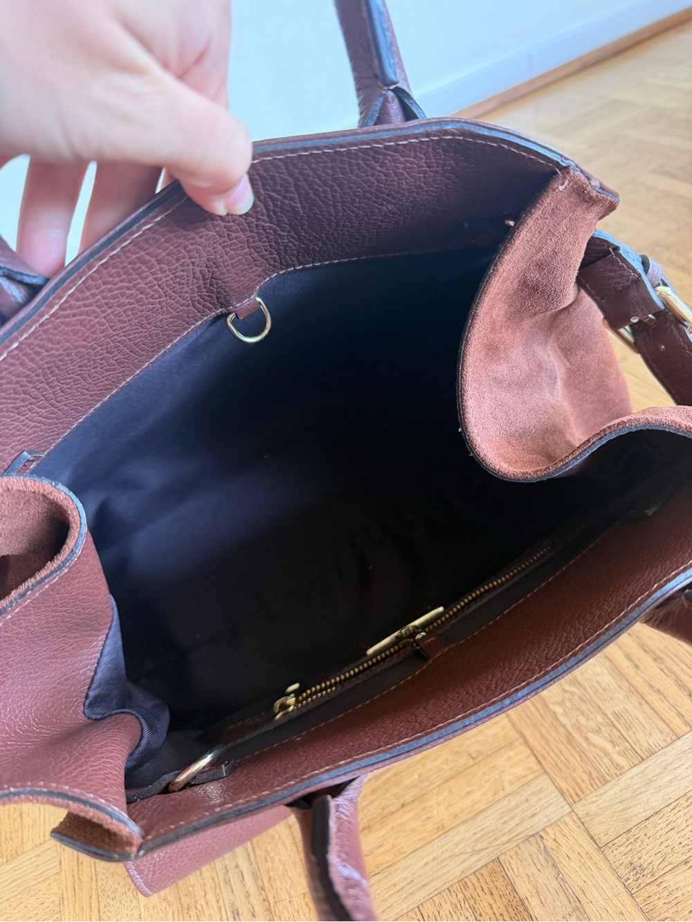 100% Genuine leather bag - Picture 6 of 9